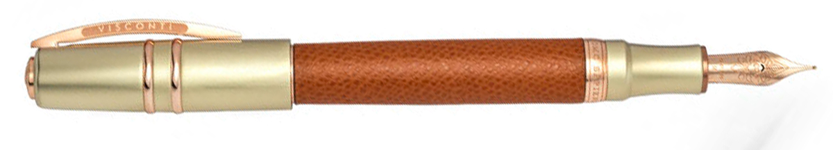 Visconti Homo Sapiens Dual Touch Cognac Fountain Pen SALE
